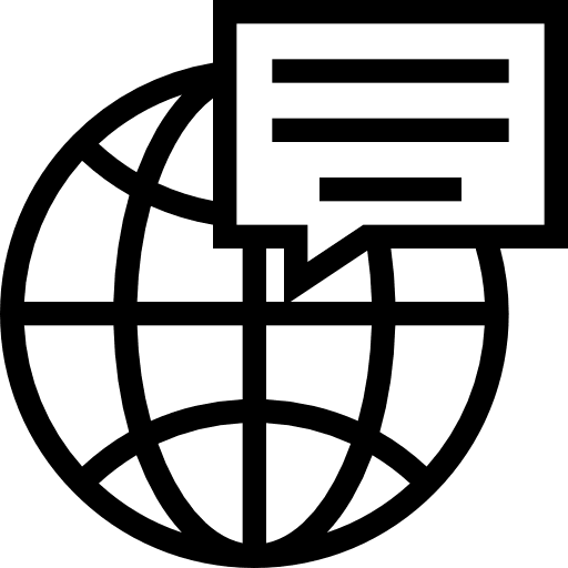 Internet signs wireless internet message icon