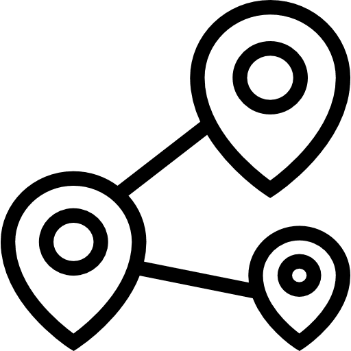 Placeholder pin maps and location map point icon