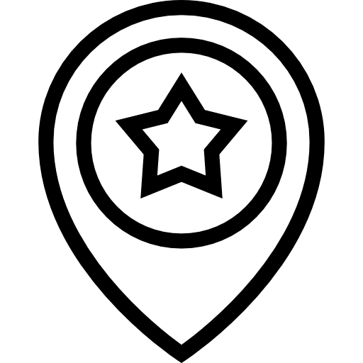 Placeholder signs pin interface icon