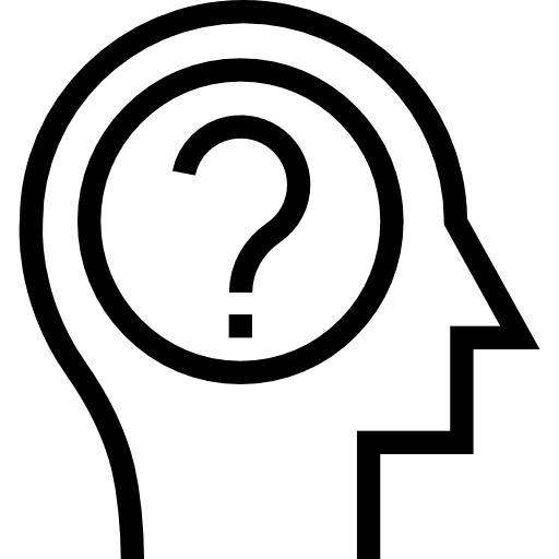 Question ui information round icon