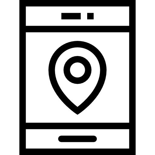 Smartphone cellphone touch screen mobile phone icon