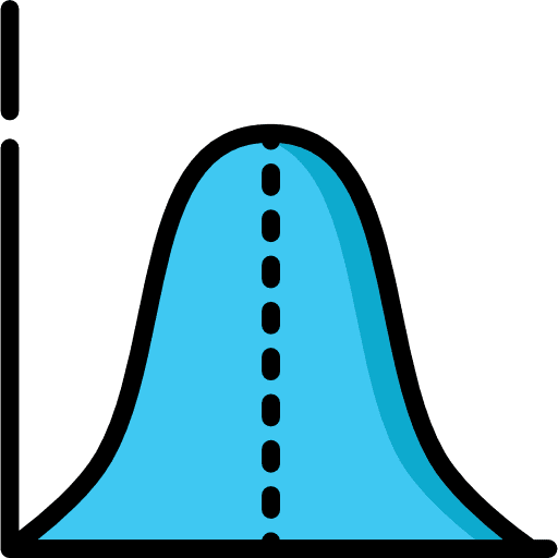 Wave data analytics lines analytics icon