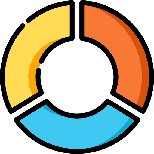 Pie chart pie chart stats marketing icon