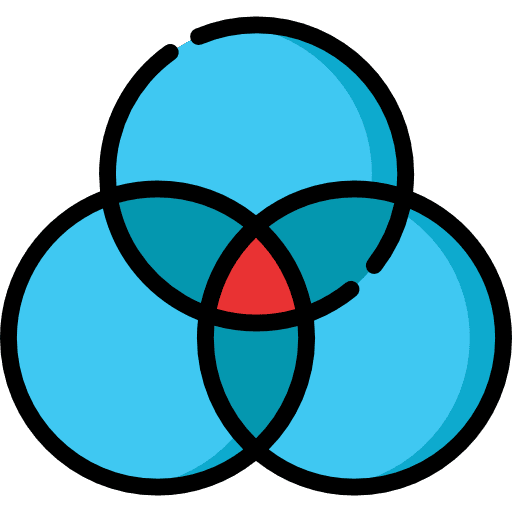 Pie chart statistics finances graphical icon