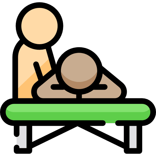Massage wellness massage treatments icon