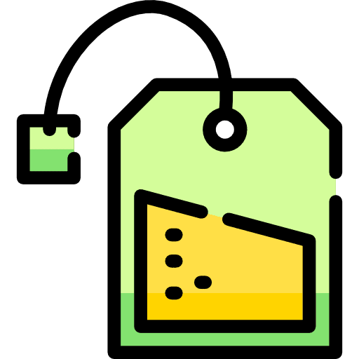 Tea bag tea food herbs icon