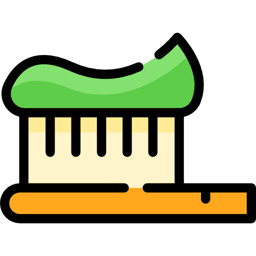 Toothbrush dentist toothpaste toothbrush icon