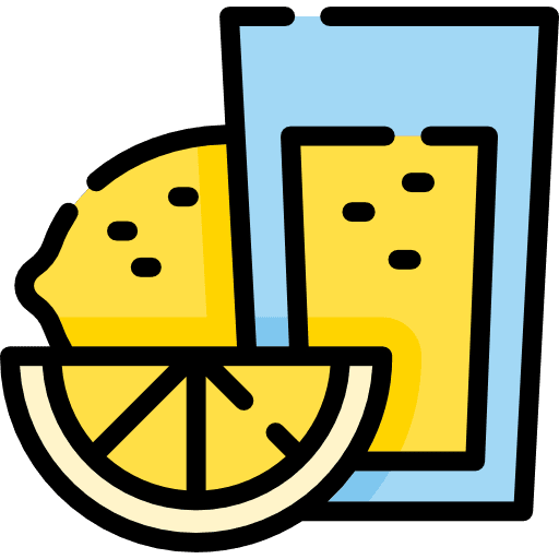 Lemon juice organic juice lemonade icon