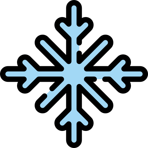 Snowflakes snow nature snowflake icon