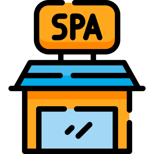 Spa relaxing relaxation beauty icon