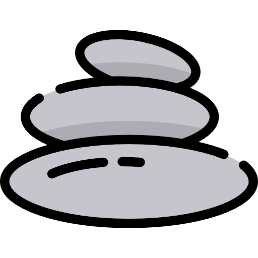 Stones beauty relaxation relaxing icon