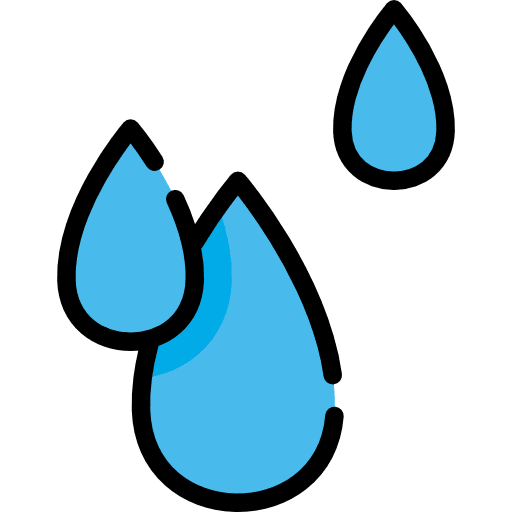 Water weather rain teardrop icon