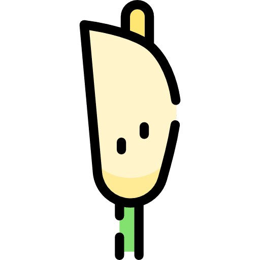 Lily botanical flower garden icon