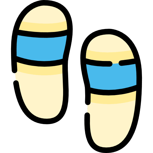 Slippers clothes comfortable slippers icon