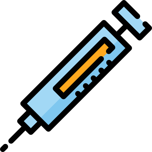 Syringe doctor medical drugs icon
