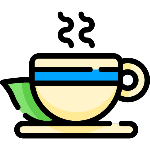 Tea tea cup food and restaurant hot drink icon