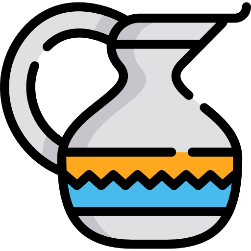 Teapot kitchen coffee food icon