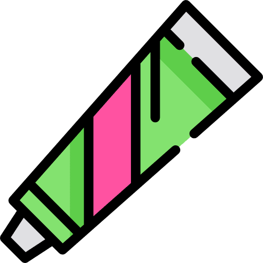 Toothpaste health care hygienic toothpaste icon