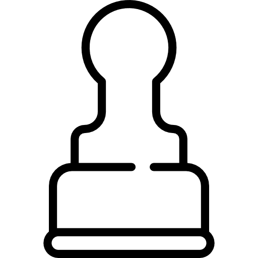 Rubber stamp sign miscellaneous rubber stamp icon