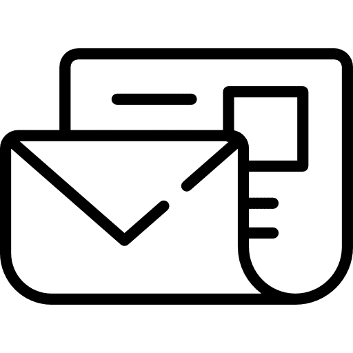 Newspaper journal news report interface icon