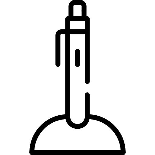 Pen school material tools and utensils miscellaneous icon