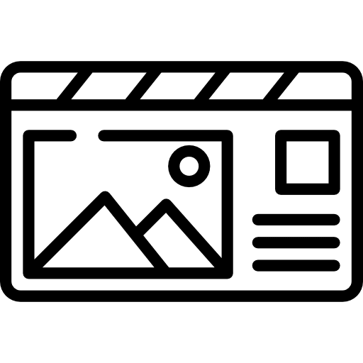 Postcard communications letter social icon