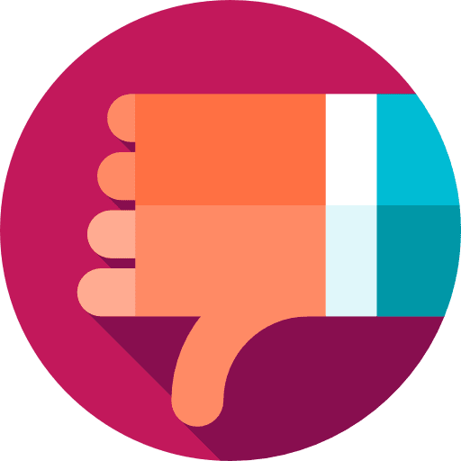 Dislike down ui dislike icon