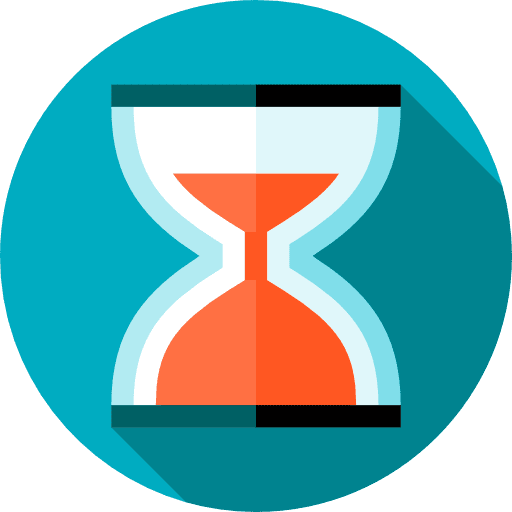 Loading time loading hourglass icon