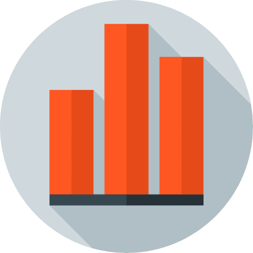 Statistical graphic statistics chart icon