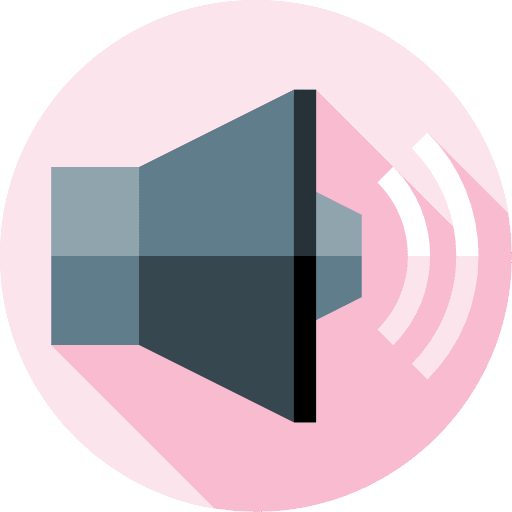 Muted ui interface volume icon