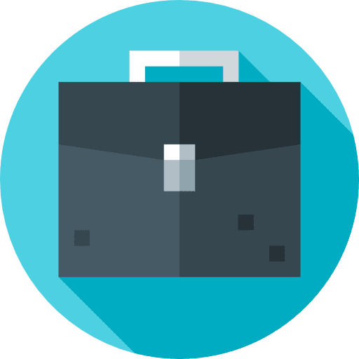 Attache case business attache case briefcase icon