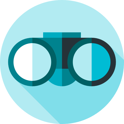 Binoculars binoculars networking search icon