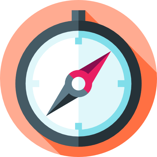 Cardinal point cardinal point ui orientation icon