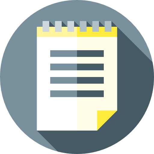 Education ui education notebook icon