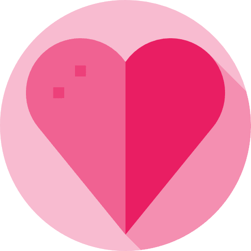 Passion heart ui interface icon