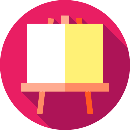 Canvas painting canvas ui icon
