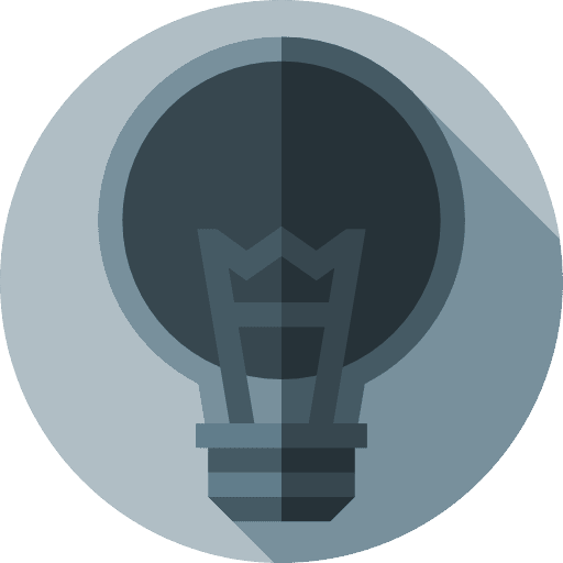 Bulb outline ui bulb outline lamp icon