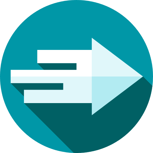 Right arrow direction ui arrows icon