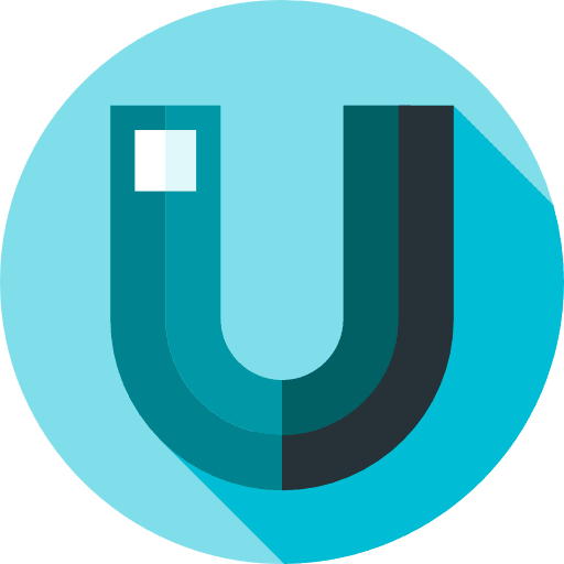 Character letter magnet character icon