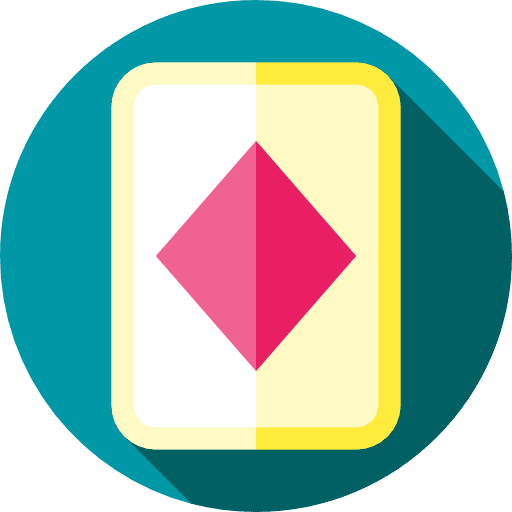 Diamond diamond game card icon