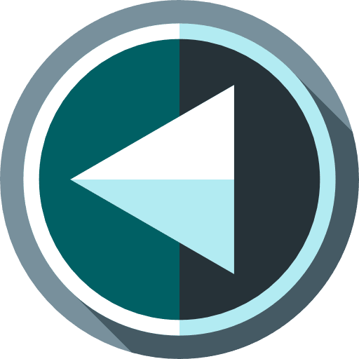 Left arrow navigation ui left icon