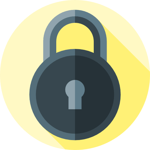 Padlock ui restricted locked icon