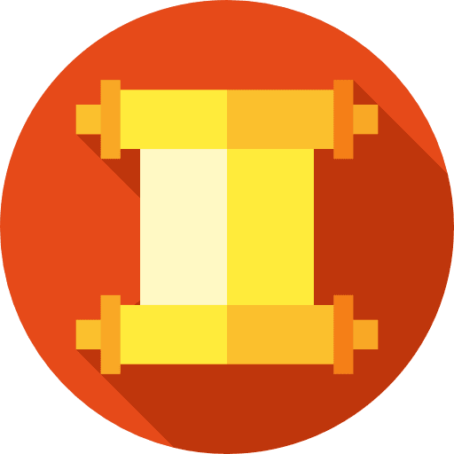 Scroll paper ui scroll icon