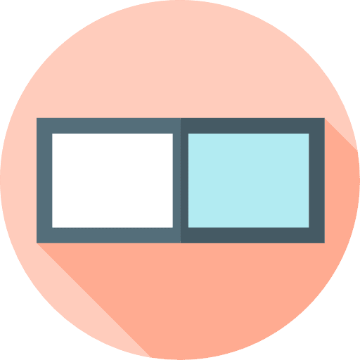Cells row cells table icon