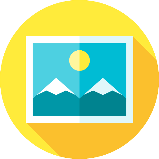 Image landscape art picture icon