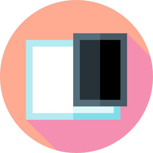 Insert column interface rectangles icon