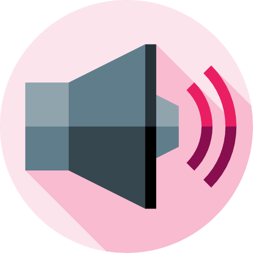 Loudspeaker interface volume ui icon