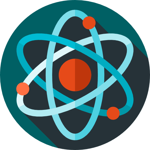 Electron education ui nucleus icon