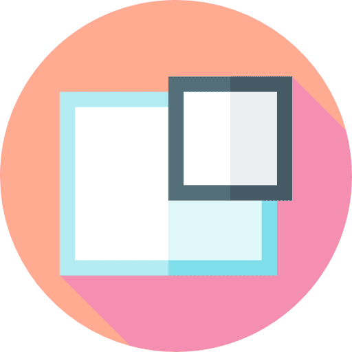 Insert square ui interface icon