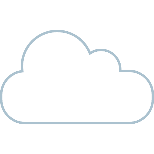 Cloud cloudy cloud computing weather icon